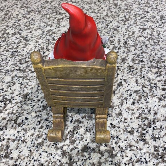 ❤️New Rocking Black Santa Gnome - Picture 2 of 5